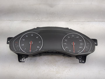 2012-2015 Audi A6 Instrument Cluster Speedometer Gauges P/N:4G8920983 0263672130 Miles: Fits Fits 2012 2013 2014 2015 OEM Us