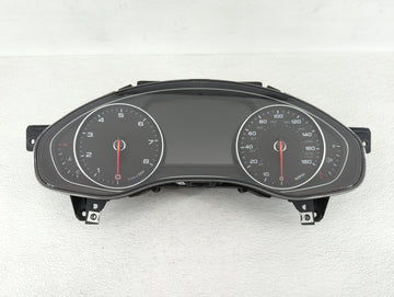 2012-2015 Audi A6 Instrument Cluster Speedometer Gauges P/N:4G8 920 982 Fits Fits 2012 2013 2014 2015 OEM Used Auto Parts - 
