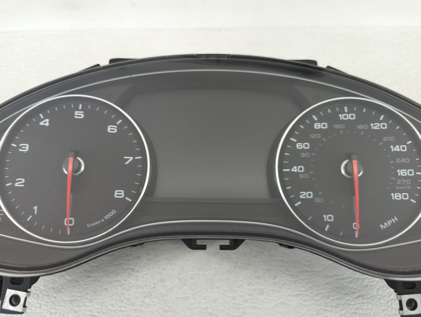 2012-2015 Audi A6 Instrument Cluster Speedometer Gauges P/N:4G8 920 982 Fits Fits 2012 2013 2014 2015 OEM Used Auto Parts - 