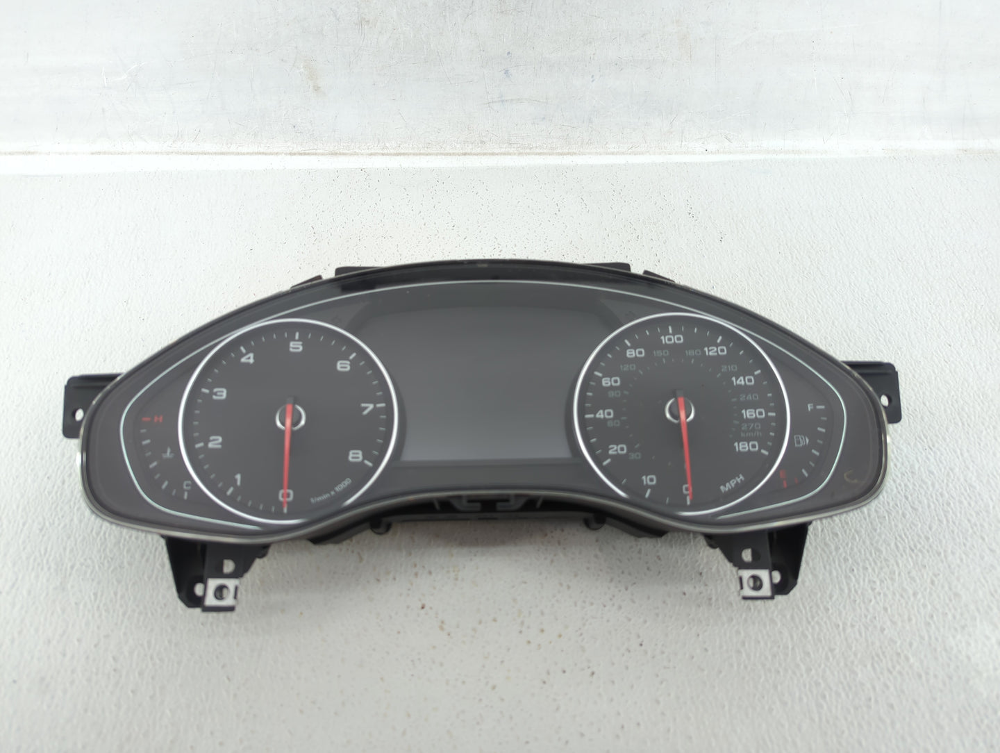 2012-2013 Audi A6 Instrument Cluster Speedometer Gauges P/N:4G8 920 982 M Fits Fits 2012 2013 OEM Used Auto Parts - Oemuseda
