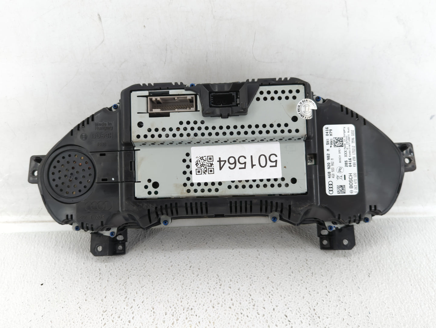2012-2013 Audi A6 Instrument Cluster Speedometer Gauges P/N:4G8 920 982 M Fits Fits 2012 2013 OEM Used Auto Parts - Oemuseda
