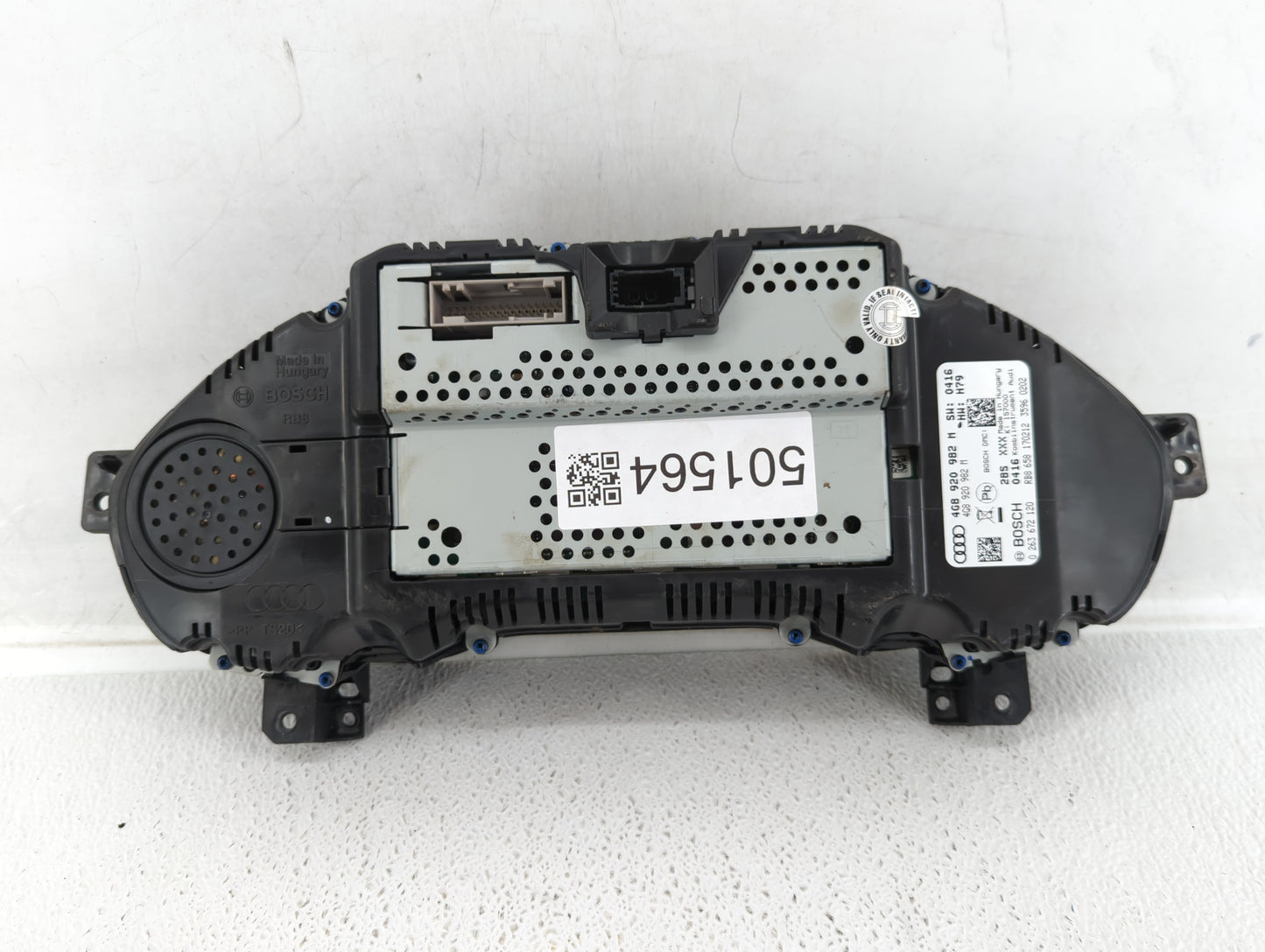 2012-2013 Audi A6 Instrument Cluster Speedometer Gauges P/N:4G8 920 982 M Fits Fits 2012 2013 OEM Used Auto Parts - Oemuseda