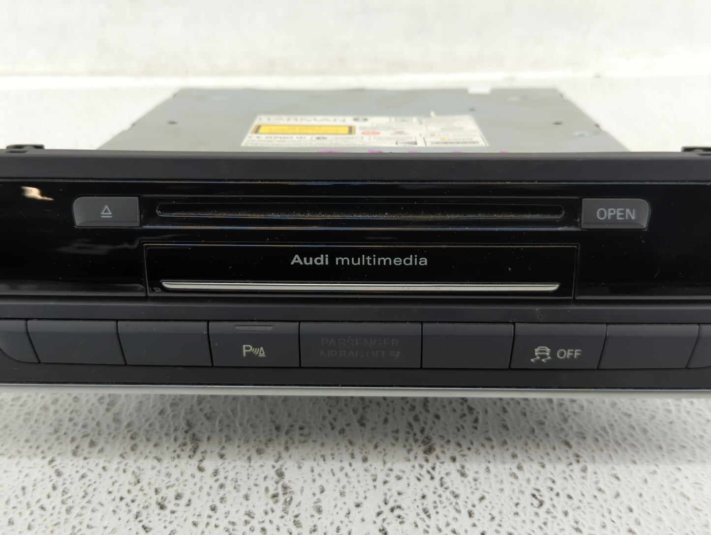 2012-2013 Audi A6 Am Fm Cd Player Radio Receiver - Oemusedautoparts1.com
