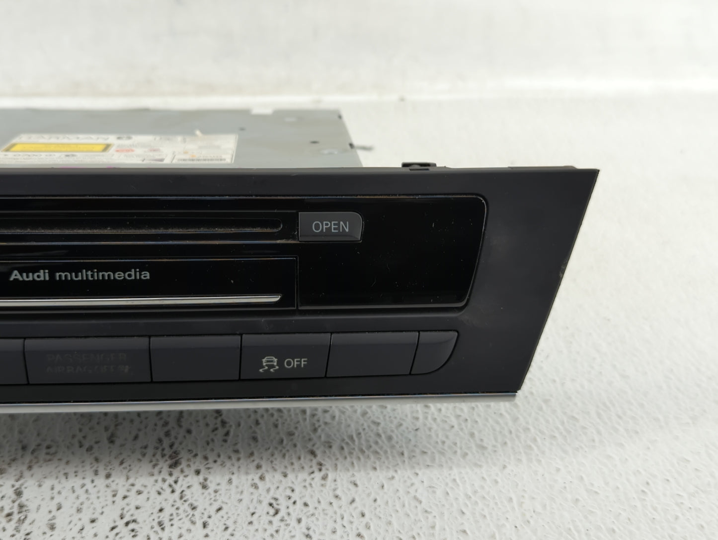 2012-2013 Audi A6 Am Fm Cd Player Radio Receiver - Oemusedautoparts1.com