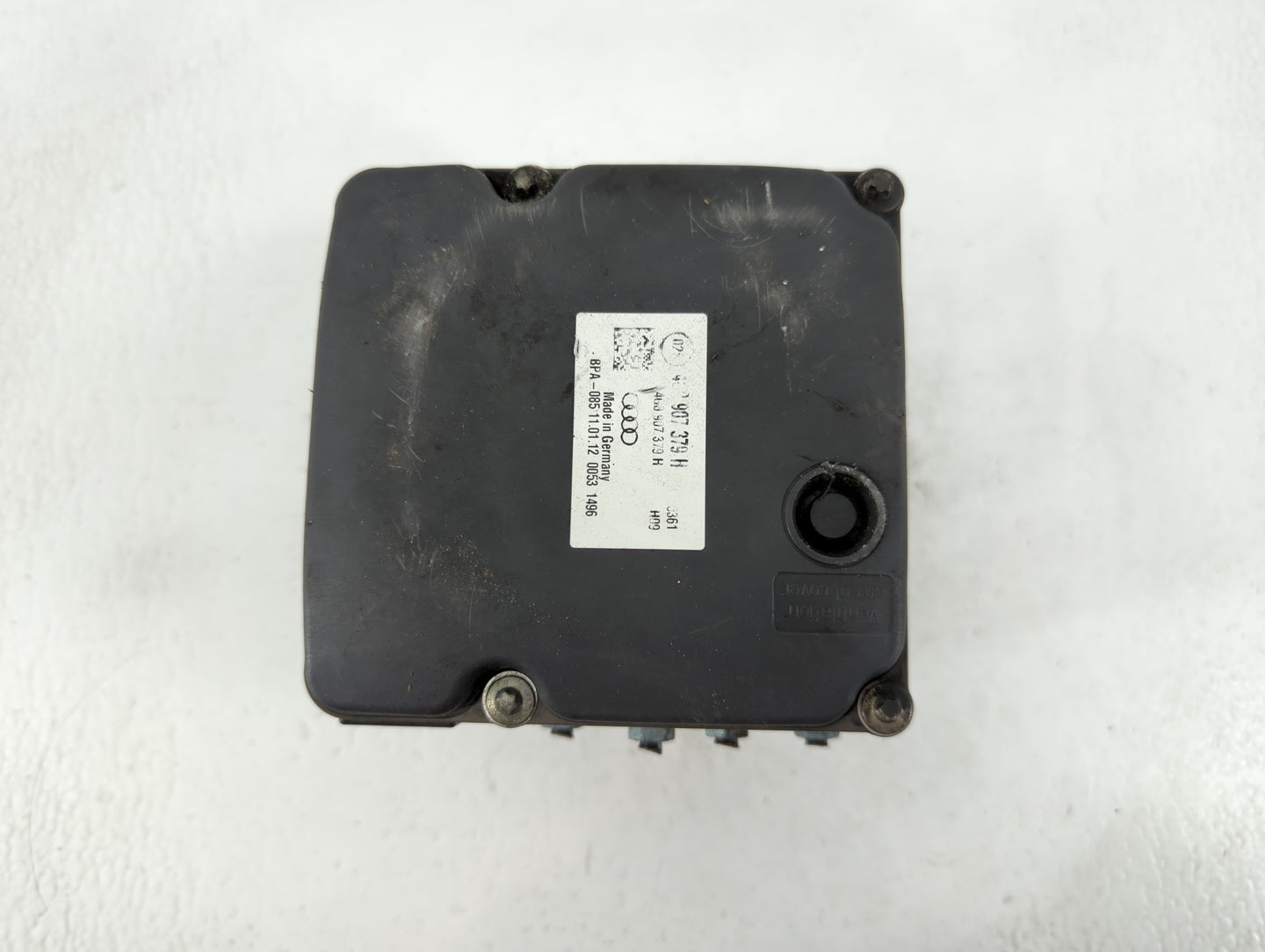 2012-2013 Audi A6 ABS Pump Control Module Replacement P/N:1200187172197 Fits Fits 2012 2013 2014 2015 OEM Used Auto Parts - 