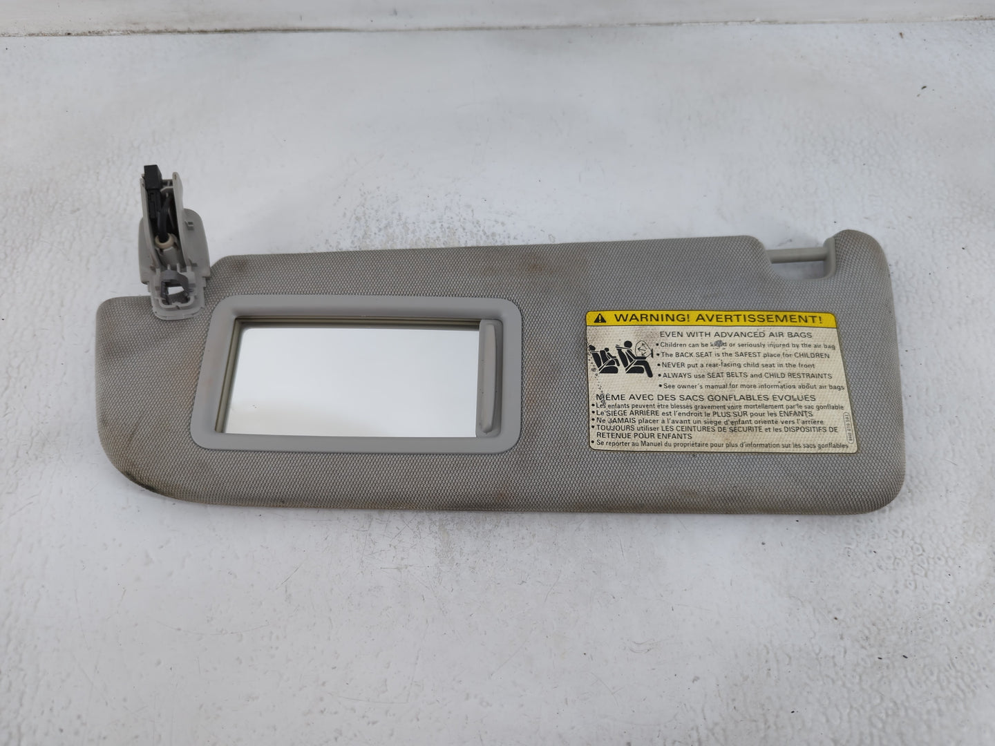 2012-2015 Audi A6 Sun Visor Shade Replacement Driver Left Mirror Fits Fits 2012 2013 2014 2015 2016 2017 OEM Used Auto Parts
