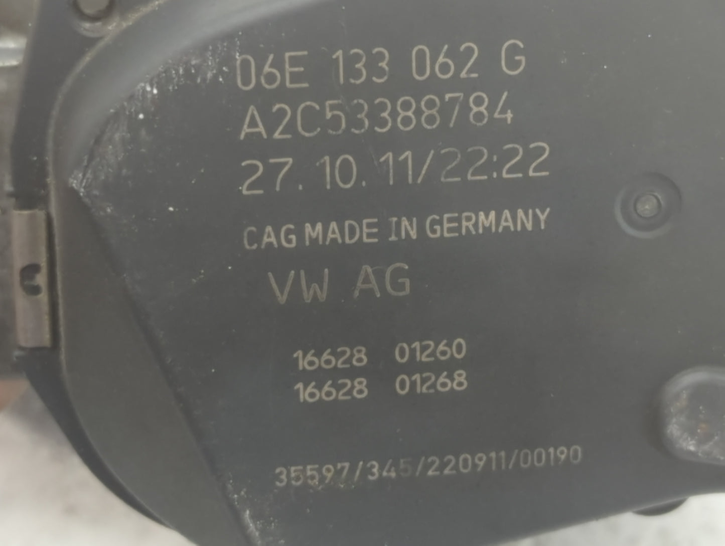 2009-2018 Audi A6 Throttle Body P/N:A2C53388784 Fits Fits 2008 2009 2010 2011 2012 2013 2014 2015 2016 2017 2018 2019 OEM Us