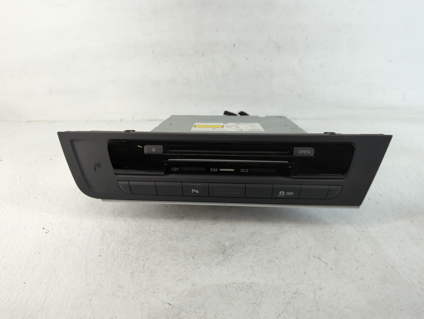 2012 Audi A6 Am Fm Cd Player Radio Receiver - Oemusedautoparts1.com