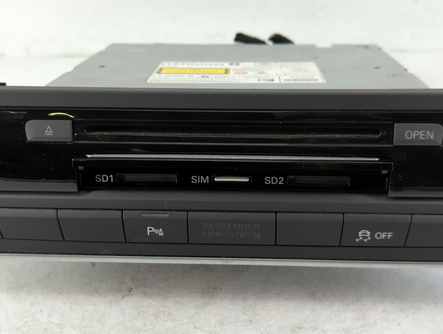 2012 Audi A6 Am Fm Cd Player Radio Receiver - Oemusedautoparts1.com