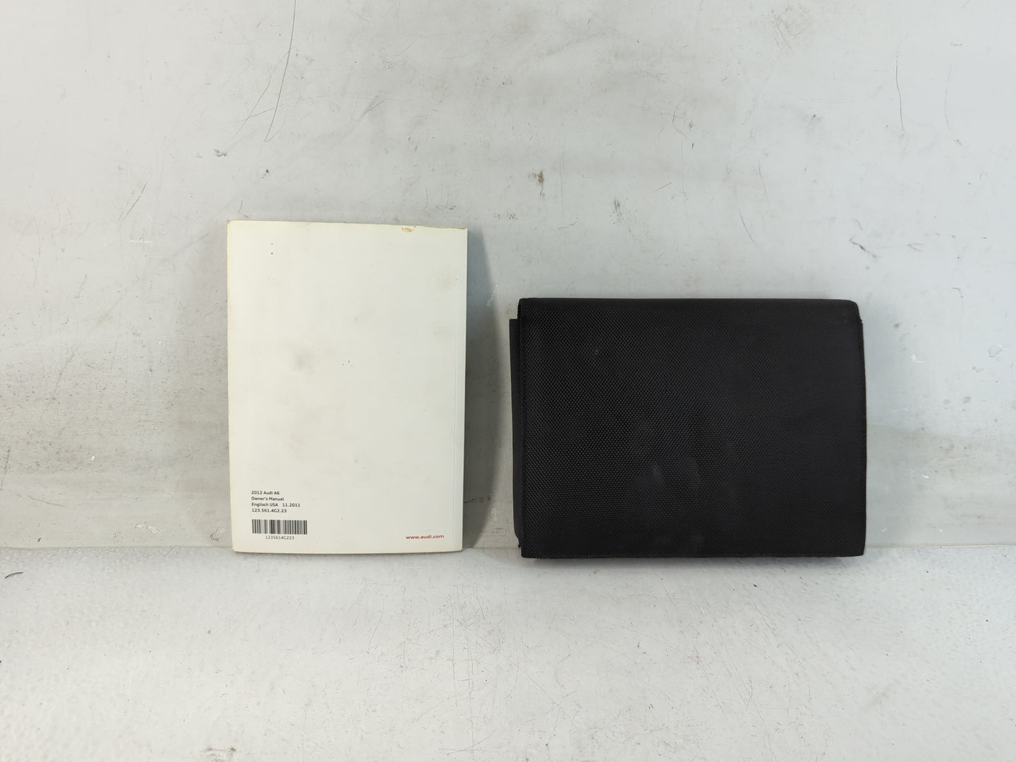 2012 Audi A6 Owners Manual Book Guide P/N:1235614G223 OEM Used Auto Parts - Oemusedautoparts1.com