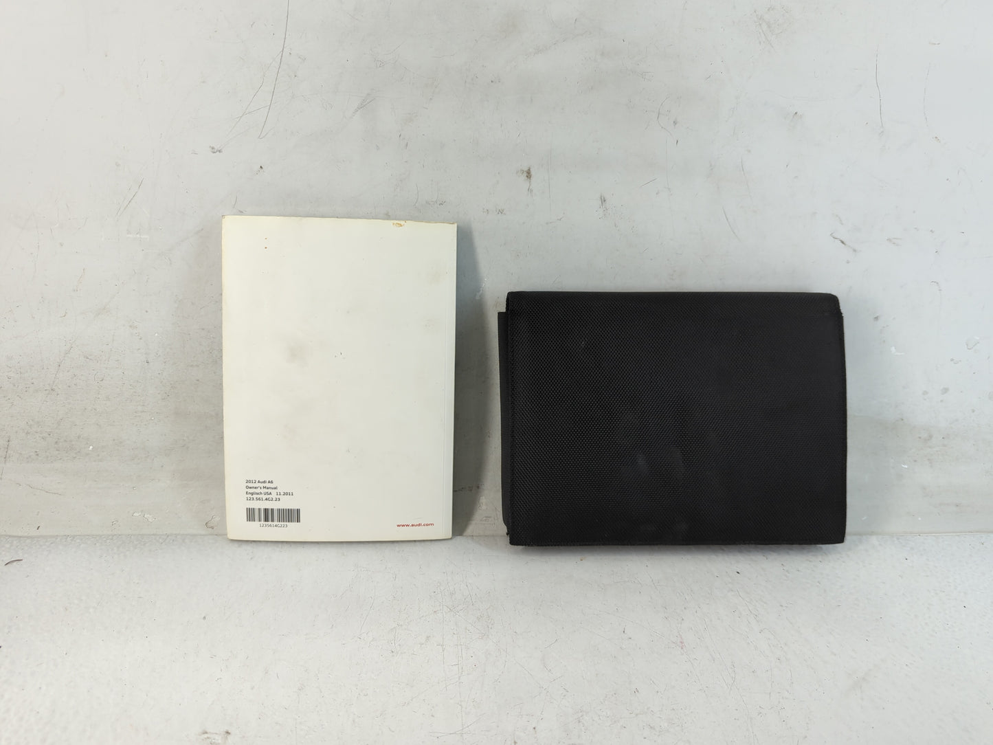 2012 Audi A6 Owners Manual Book Guide P/N:1235614G223 OEM Used Auto Parts - Oemusedautoparts1.com