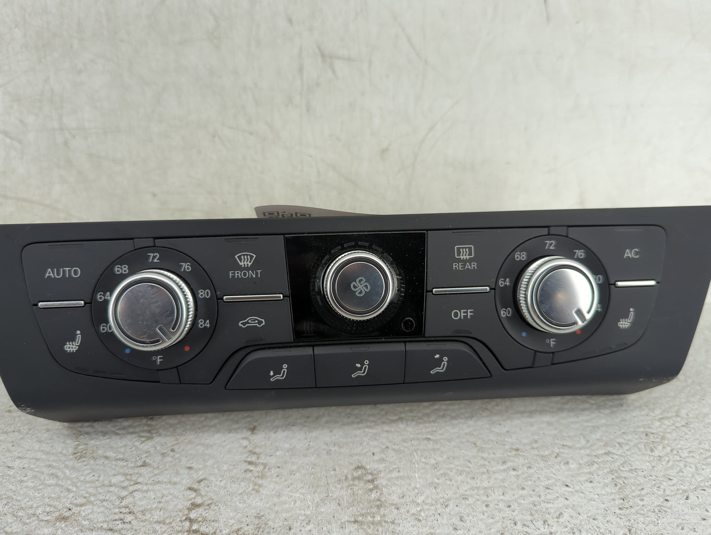 2012-2013 Audi A7 Climate Control Module Temperature AC/Heater Replacement P/N:4G0820043N A2C53400298 Fits OEM Used Auto Par