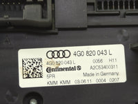 2012-2013 Audi A7 Climate Control Module Temperature AC/Heater Replacement P/N:4G0820043L A2C53400311 Fits OEM Used Auto Par