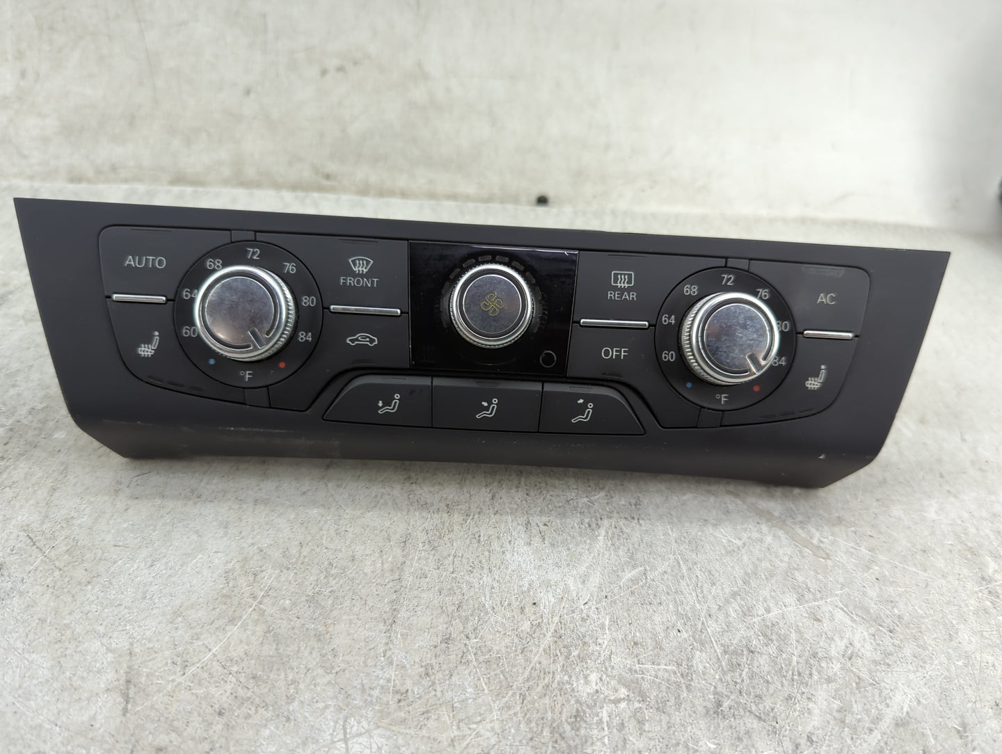 2012-2013 Audi A7 Climate Control Module Temperature AC/Heater Replacement P/N:4G0 820 043 N Fits Fits 2012 2013 2014 2015 O
