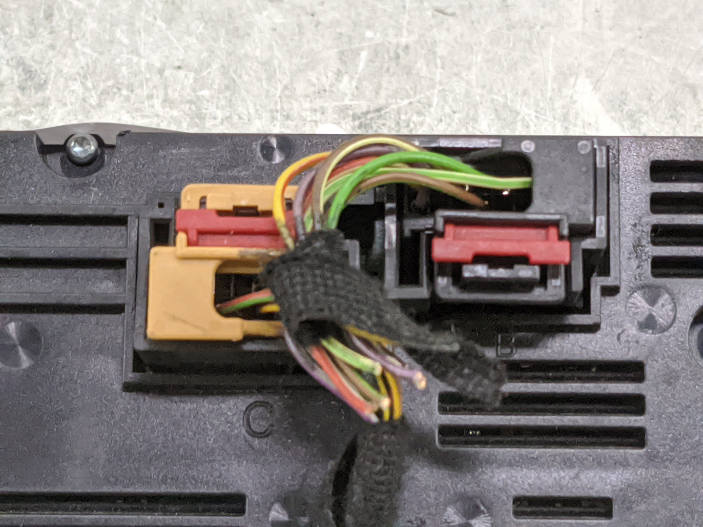 2012-2013 Audi A7 Climate Control Module Temperature AC/Heater Replacement P/N:4G0820043L A2C53400311 Fits OEM Used Auto Par