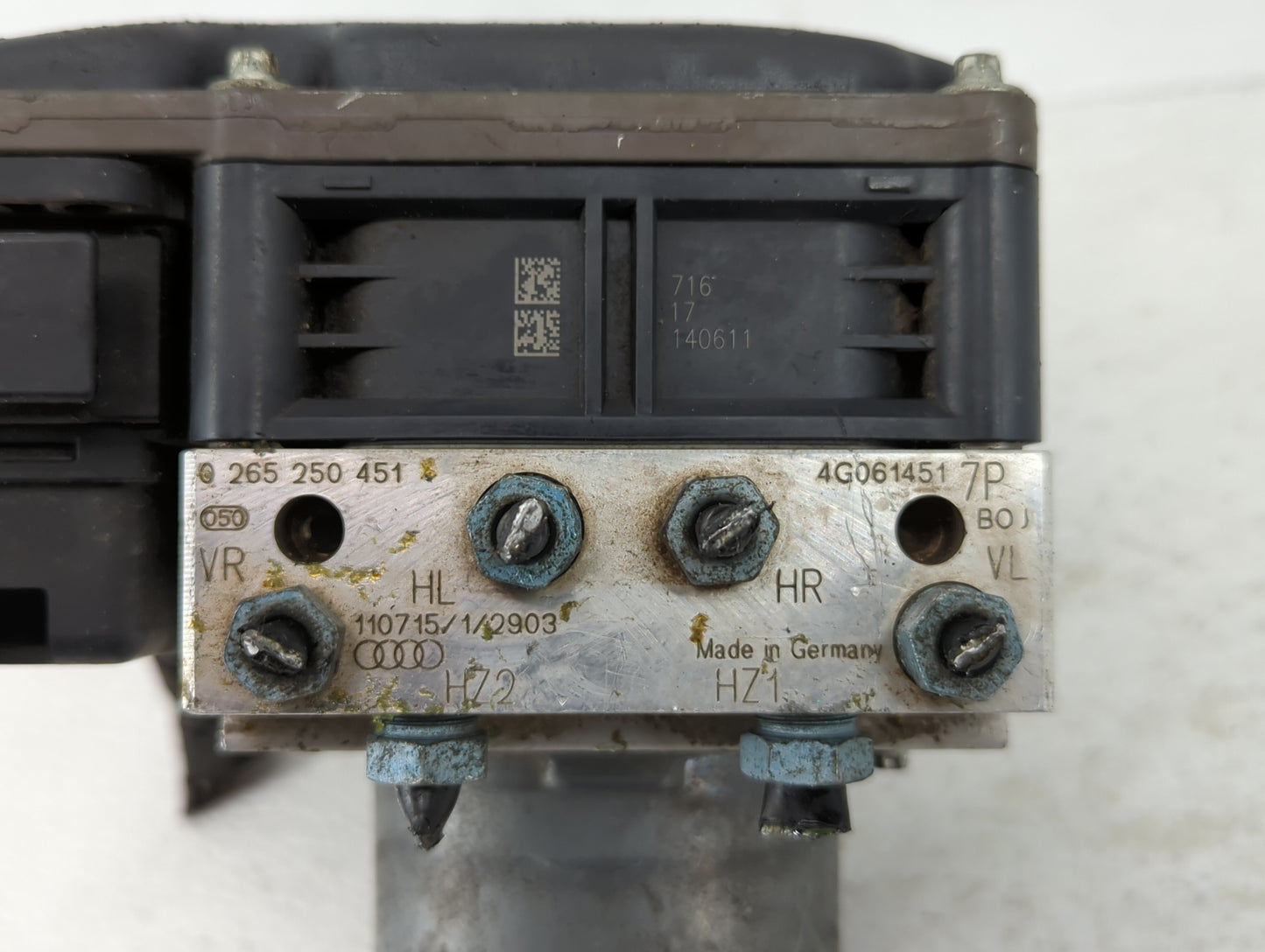 2012-2014 Audi A7 ABS Pump Control Module Replacement P/N:4GO 907 379 F 4G0 907 379 H, 0 265 250 451 Fits Fits 2012 2013 201
