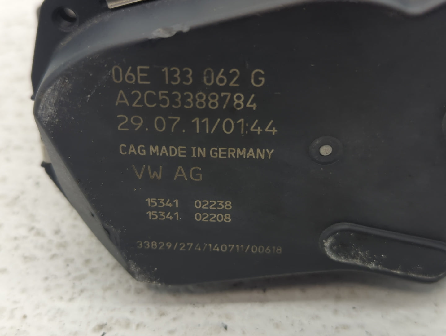 2012-2018 Audi A7 Throttle Body P/N:06E 133 062 G Fits Fits 2008 2009 2010 2011 2012 2013 2014 2015 2016 2017 2018 2019 OEM 