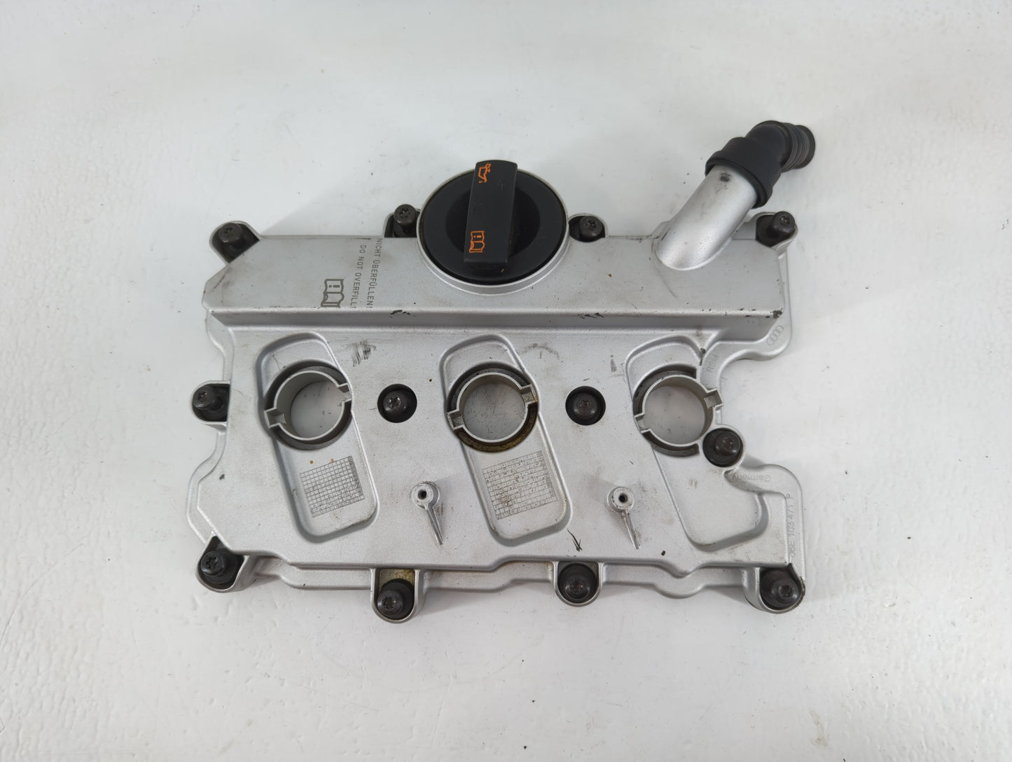 2012 Audi A7 Driver Left Cylinder Head Valve Cover P/N:PA6 6GF40 Fits OEM Used Auto Parts - Oemusedautoparts1.com