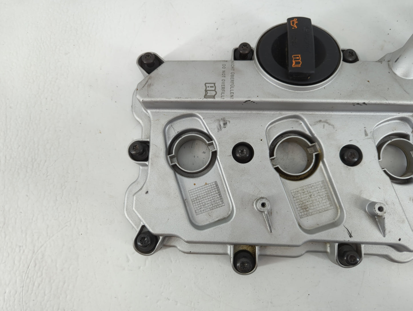 2012 Audi A7 Driver Left Cylinder Head Valve Cover P/N:PA6 6GF40 Fits OEM Used Auto Parts - Oemusedautoparts1.com