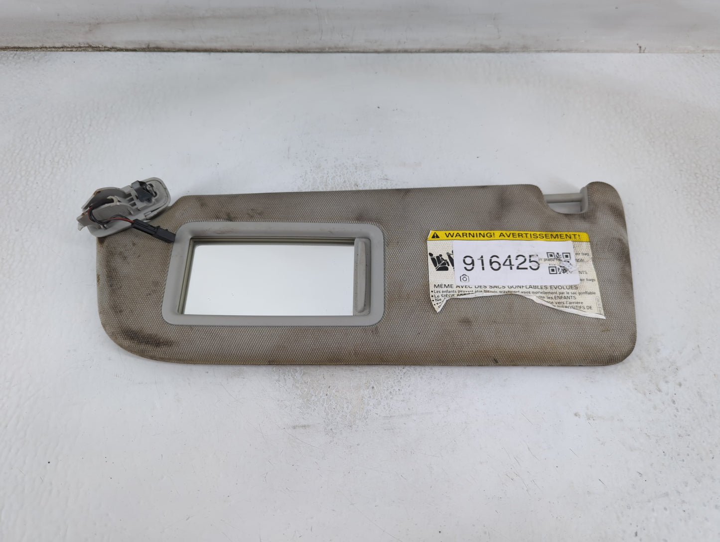 2012-2018 Audi A7 Sun Visor Shade Replacement Passenger Right Mirror Fits Fits 2012 2013 2014 2015 2016 2017 2018 OEM Used A