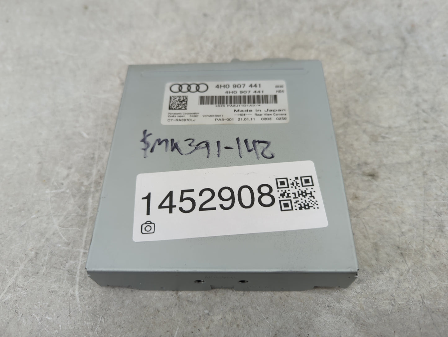 Audi A8 Driver Assist Control Module 4h0907441|cy-ra8970lj - Oemusedautoparts1.com