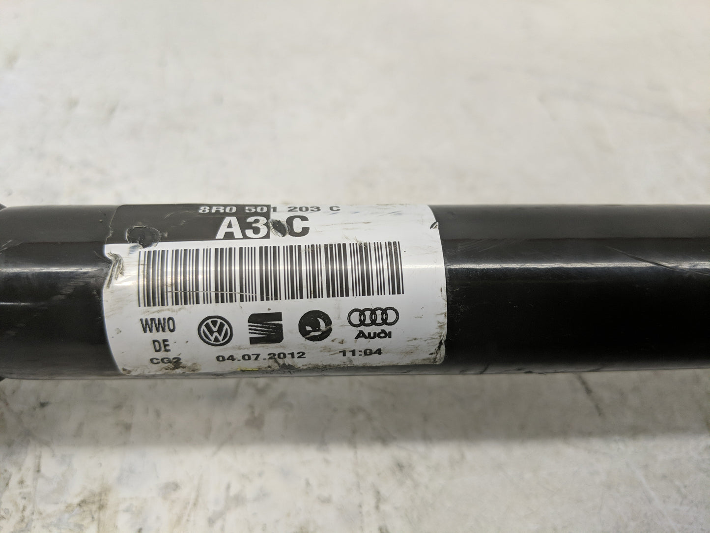 2009-2012 Audi Q5 Axle Shaft Front Driver Cv C/v - Oemusedautoparts1.com