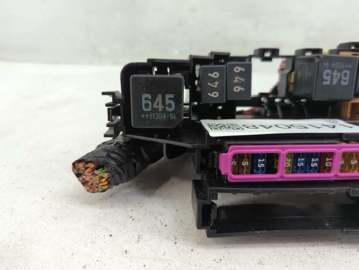 2009-2017 Audi Q5 Fusebox Fuse Box Panel Relay Module P/N:4H0 951 253A Fits Fits 2008 2009 2010 2011 2012 2013 2014 2015 201