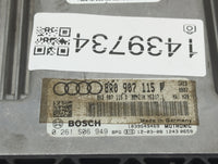 2012 Audi Q5 PCM Engine Control Computer ECU ECM PCU OEM P/N:8R0907115P 8K2907115D, 0261S06949, 1039S49469 Fits OEM Used Aut