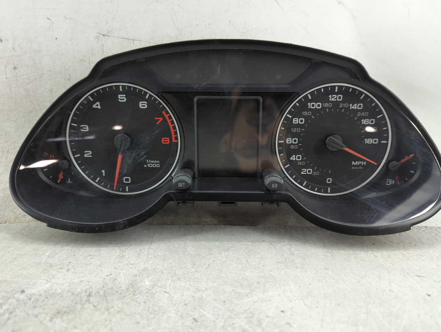 2011-2012 Audi Q5 Instrument Cluster Speedometer Gauges P/N:8R0 920 981 G Miles: Fits Fits 2011 2012 OEM Used Auto Parts - O