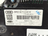2011-2012 Audi Q5 Instrument Cluster Speedometer Gauges P/N:8R0920950K 503002380404 Miles:120K Fits Fits 2011 2012 OEM Used 