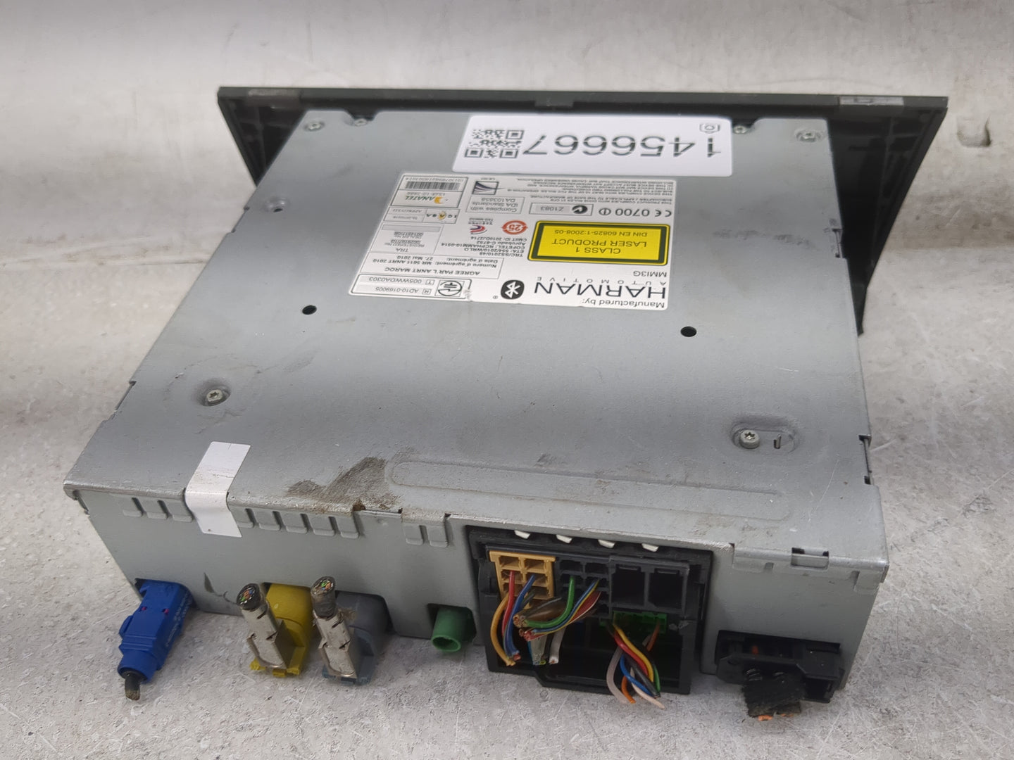 2011-2017 Audi Q5 Radio AM FM Cd Player Receiver Replacement P/N:8T1035 Fits Fits 2010 2011 2012 2013 2014 2015 2016 2017 OE