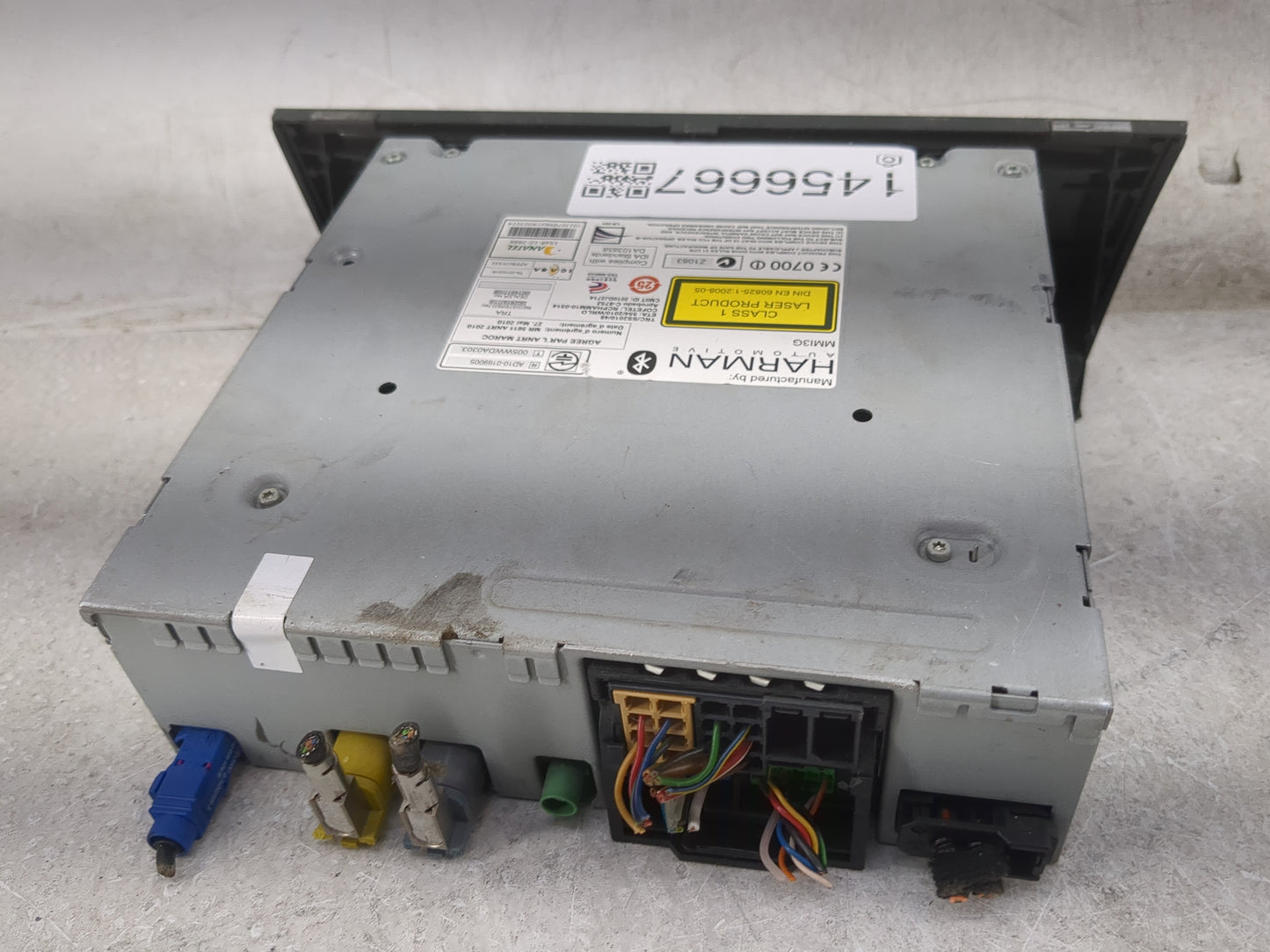 2011-2017 Audi Q5 Radio AM FM Cd Player Receiver Replacement P/N:8T1035 Fits Fits 2010 2011 2012 2013 2014 2015 2016 2017 OE