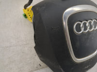 2009-2012 Audi Q5 Air Bag Driver Left Steering Wheel Mounted Black 1458143 - Oemusedautoparts1.com