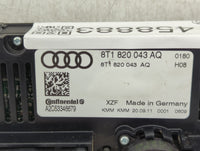 2009-2012 Audi Q5 Climate Control Module Temperature AC/Heater Replacement P/N:8T1 820 043 AQ Fits OEM Used Auto Parts - Oem