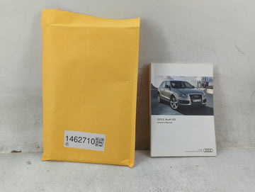 2012 Audi Q5 Owners Manual Book Guide P/N:122.561.8RB.23 1225618RB23 OEM Used Auto Parts - Oemusedautoparts1.com