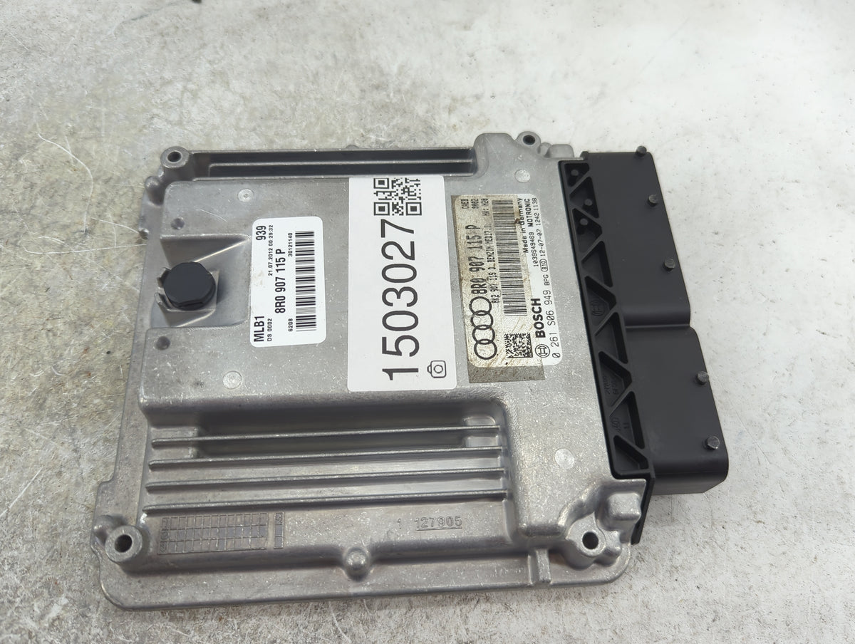 2012 Audi Q5 PCM Engine Control Computer ECU ECM PCU OEM P/N:8R0907115P 0261S06949 Fits OEM Used Auto Parts - Oemusedautopar
