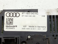2009-2012 Audi Q5 Climate Control Module Temperature AC/Heater Replacement P/N:8T1 820 043 AA 8T1 820 043 AK Fits OEM Used A