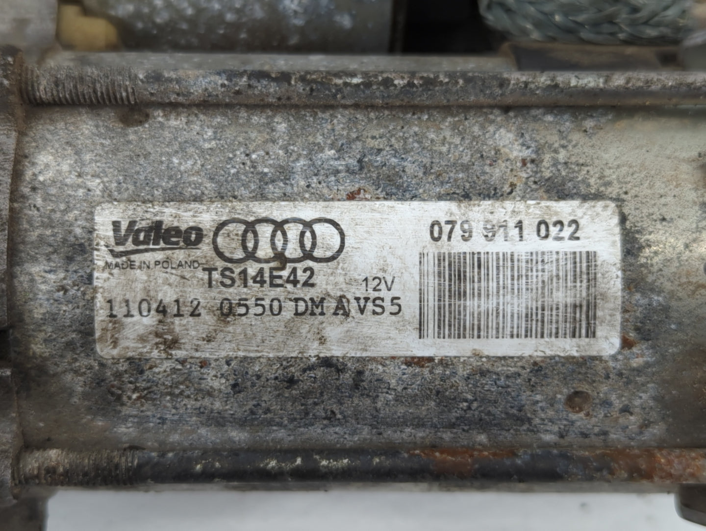2011-2012 Audi Q5 Car Starter Motor Solenoid OEM P/N:079 911 022 Fits Fits 2010 2011 2012 2013 2014 2015 2016 2017 2018 OEM 