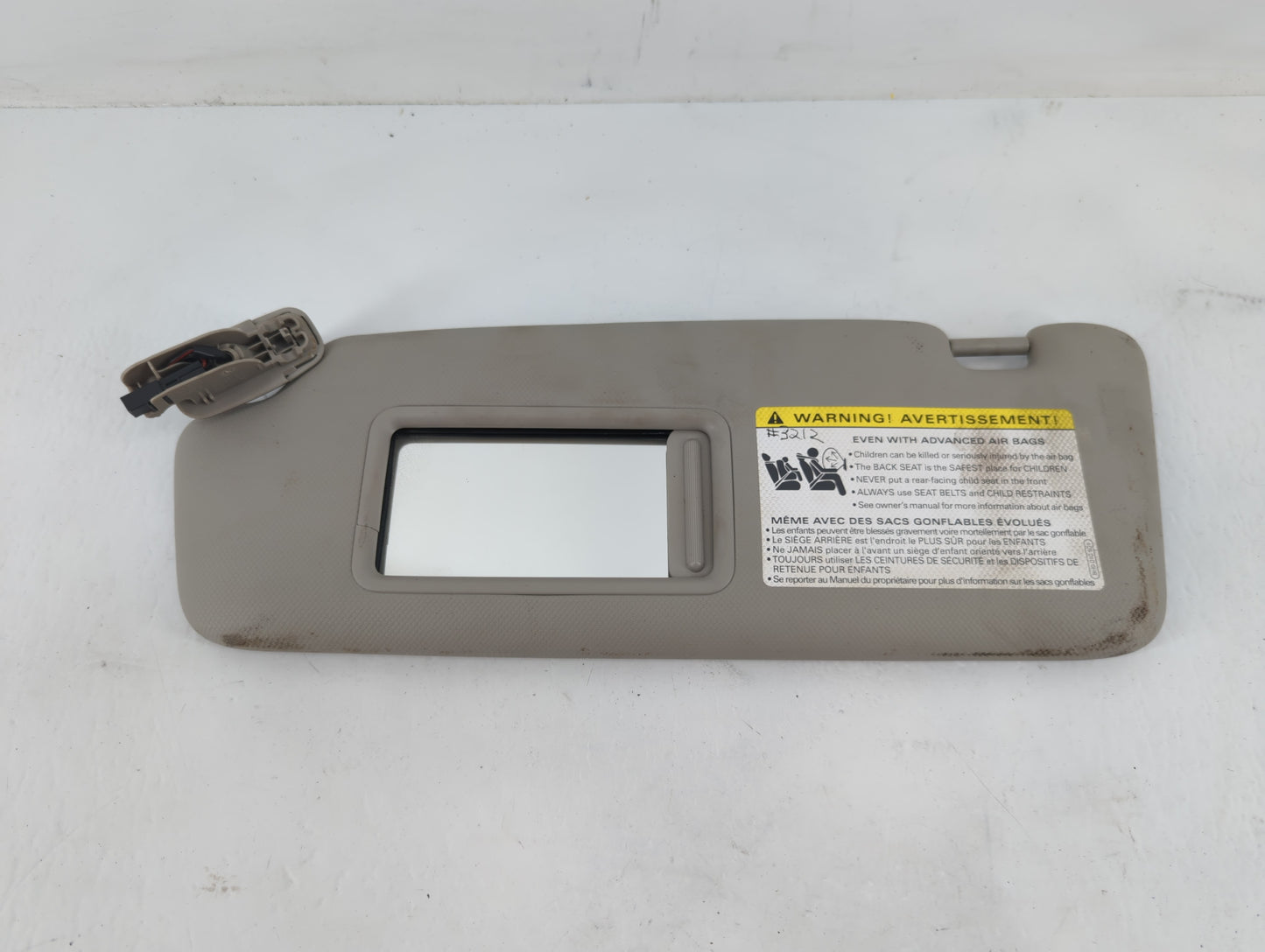 2012 Audi Q5 Sun Visor Shade Replacement Driver Left Mirror Fits Fits 2009 2010 2011 OEM Used Auto Parts - Oemusedautoparts1
