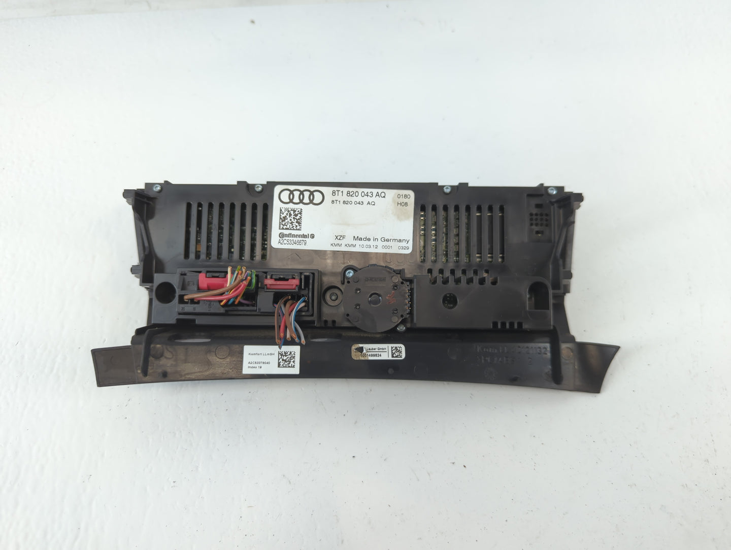 2009-2012 Audi Q5 Climate Control Module Temperature AC/Heater Replacement P/N:8T1 820 043 AQ Fits OEM Used Auto Parts - Oem