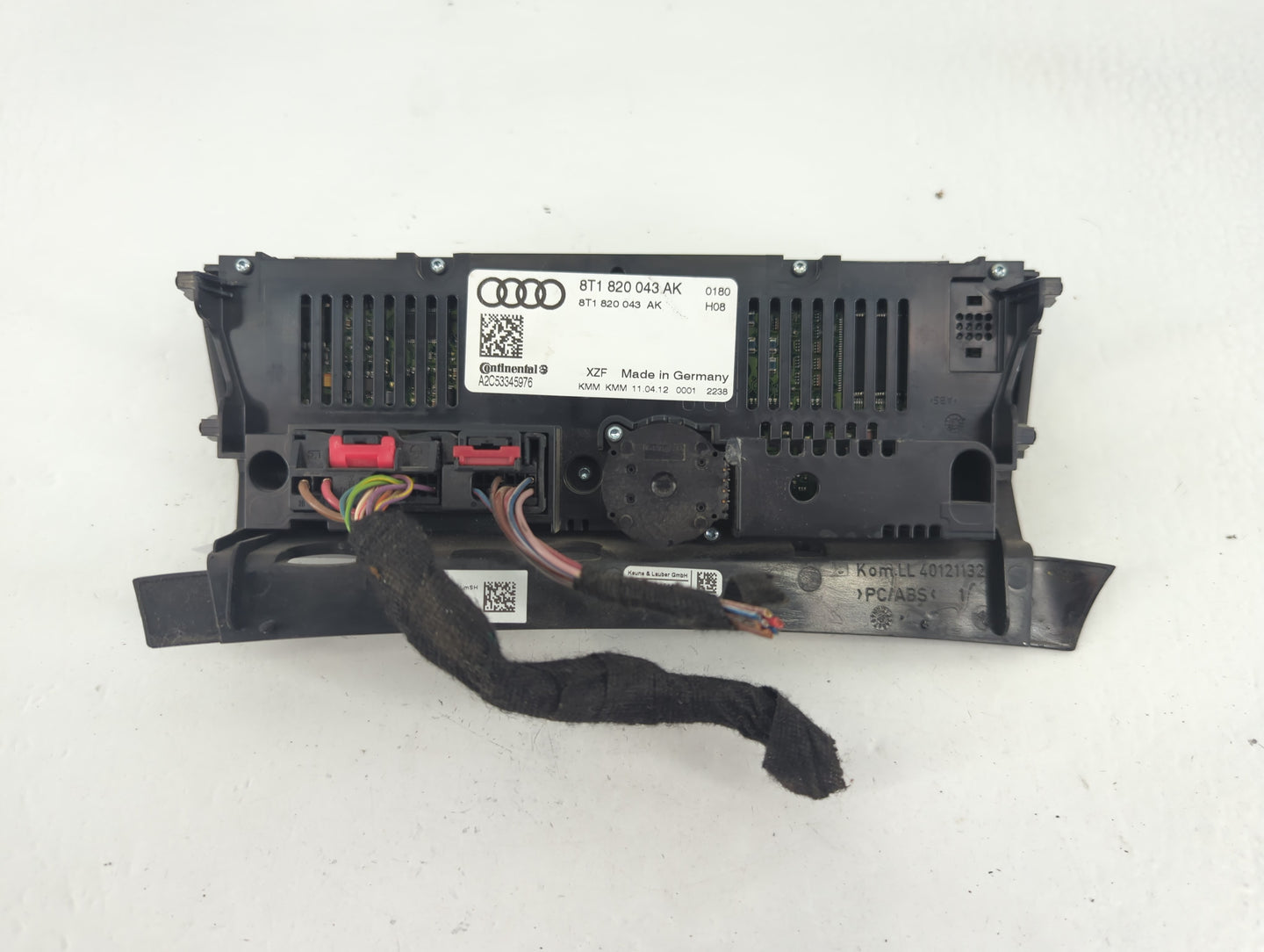 2009-2012 Audi Q5 Climate Control Module Temperature AC/Heater Replacement P/N:8T1 820 043 AK Fits OEM Used Auto Parts - Oem