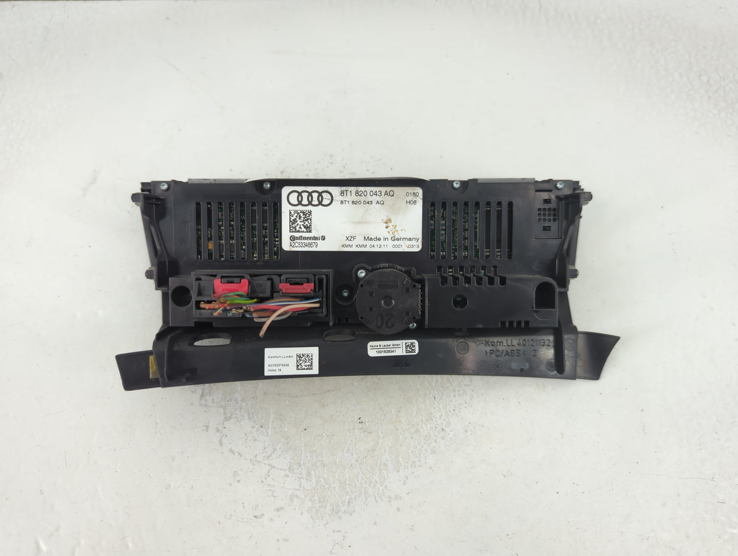 2009-2012 Audi Q5 Climate Control Module Temperature AC/Heater Replacement P/N:8T1 820 043 AQ Fits OEM Used Auto Parts - Oem