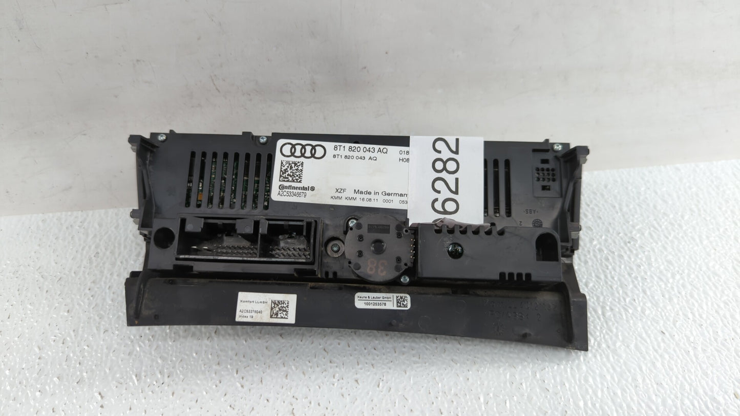 2010-2012 Audi S4 Climate Control Module Temperature AC/Heater Replacement P/N:8T1 820 043 AK 8T1 820 043 AL Fits OEM Used A