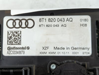 2010-2012 Audi S4 Climate Control Module Temperature AC/Heater Replacement P/N:8T1 820 043 AQ Fits OEM Used Auto Parts - Oem