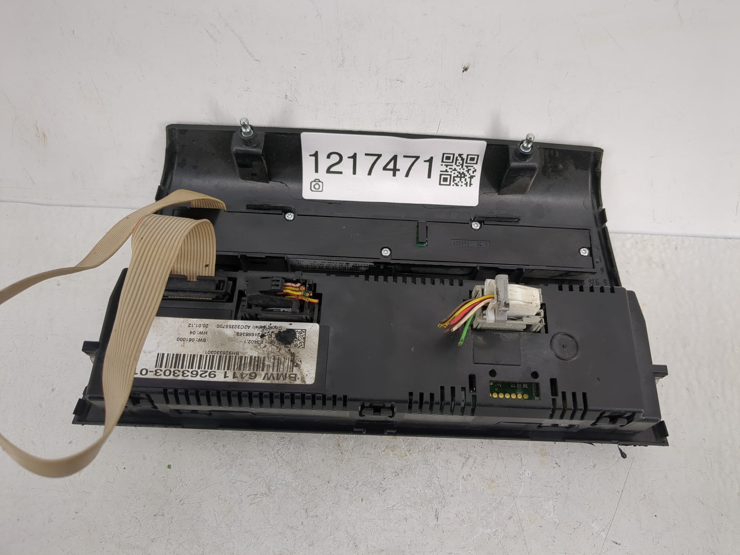 2010-2013 Bmw 135i Climate Control Module Temperature AC/Heater Replacement P/N:9263303-01 Fits Fits 2010 2011 2012 2013 201
