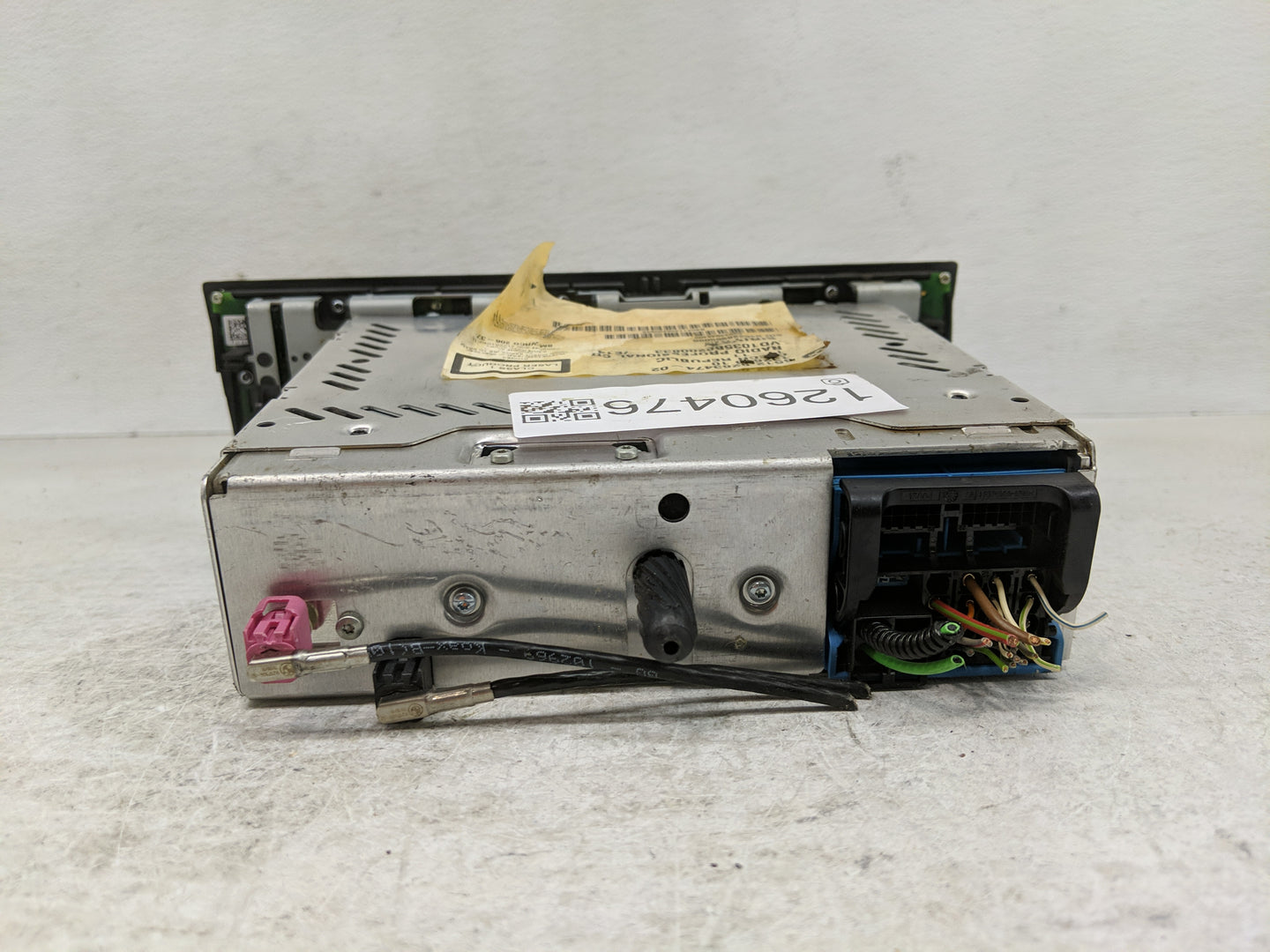 2011-2013 Bmw 135i Radio AM FM Cd Player Receiver Replacement P/N:6512 9263474-02 Fits Fits 2011 2012 2013 2014 2015 2016 OE
