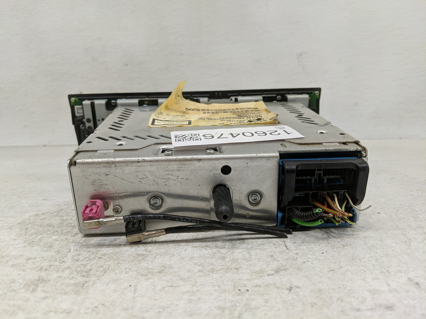 2011-2013 Bmw 135i Radio AM FM Cd Player Receiver Replacement P/N:6512 9263474-02 Fits Fits 2011 2012 2013 2014 2015 2016 OE