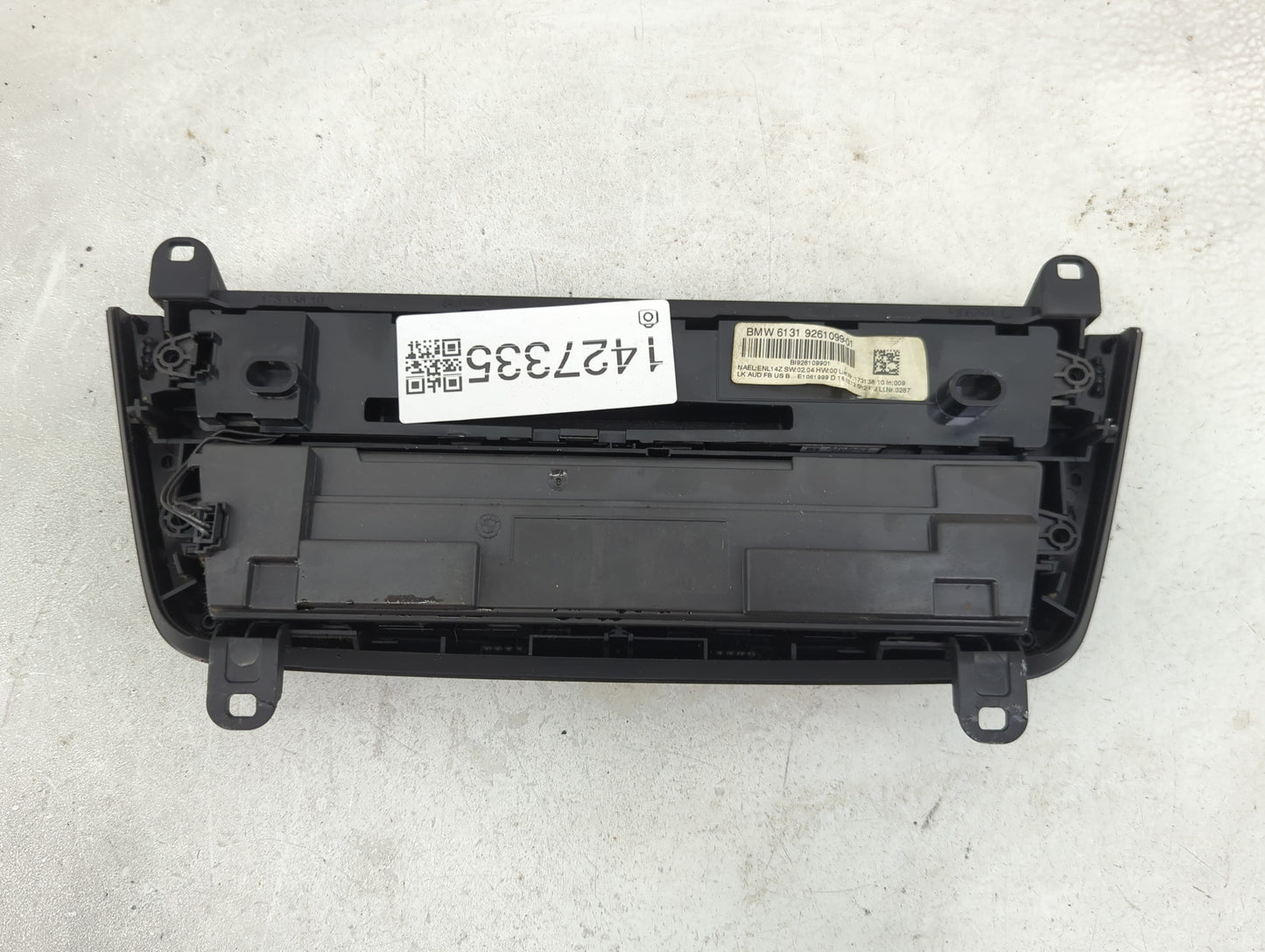 2012-2014 Bmw 328 Climate Control Module Temperature AC/Heater Replacement P/N:9261099-01 Fits Fits 2012 2013 2014 OEM Used 