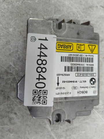 Bmw 328 Safety Restraint Srs Airbag Control Module 1448840 - Oemusedautoparts1.com