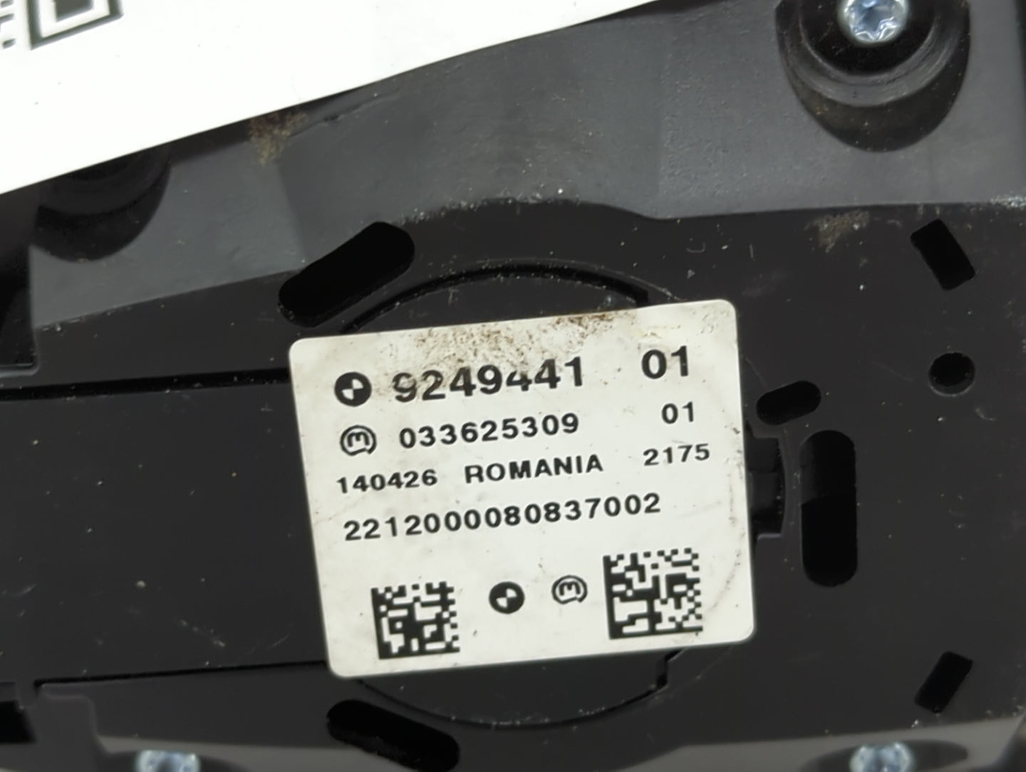 2012 Bmw 328 Combination Switch - Column 9249441|033625309 - Oemusedautoparts1.com